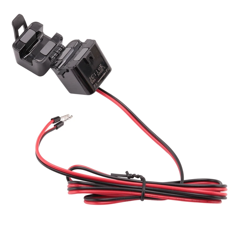 Best-Tuya Smart Life Wifi Contatore di energia 80A con morsetto CT Kwh Monitoraggio del consumo energetico Statistiche sull'elettricità