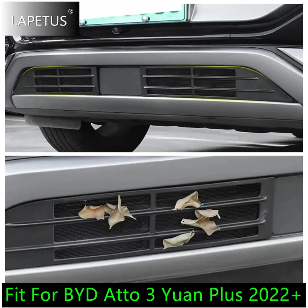 

Auto Insect Screening Mesh Front Grille Insert Net Protect Cover For BYD Atto 3 Yuan Plus 2022 2023 2024 Exterior Accessories