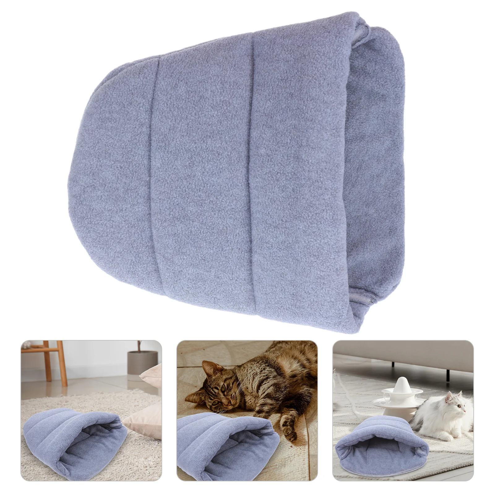 

Warm Pet Cave Cozy Sleeping Nest For Cats Dogs Small Animals Comfortable Cat Bed Hideaway Winter Nest Durable Security Design