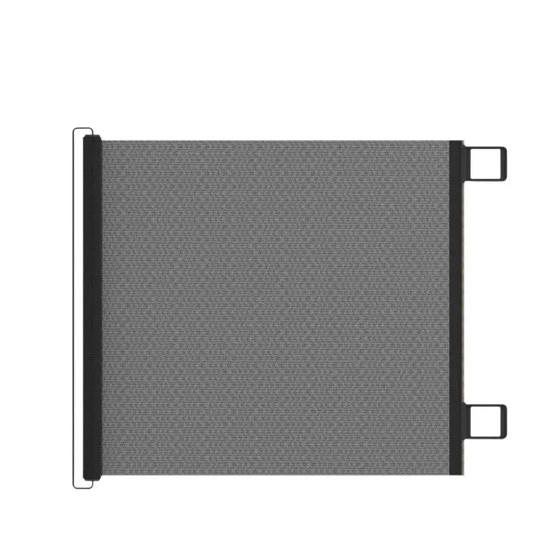 Easy Store Automatic Retractable Pet Mesh Gate Safe Isolation Net Fence for Toddlers Dogs Home Door Stair Protection