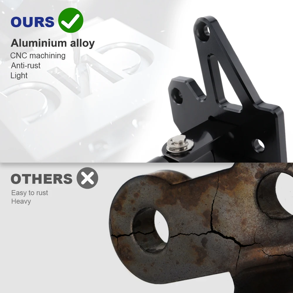 Voor Yamaha MT-09 2021-2023 Tracer 9GT 2021-2022 MT-09 SP 2021-2023 Verstelbare Snelweg Peg Mounts Rider Verstelbare Voetsteun Kit