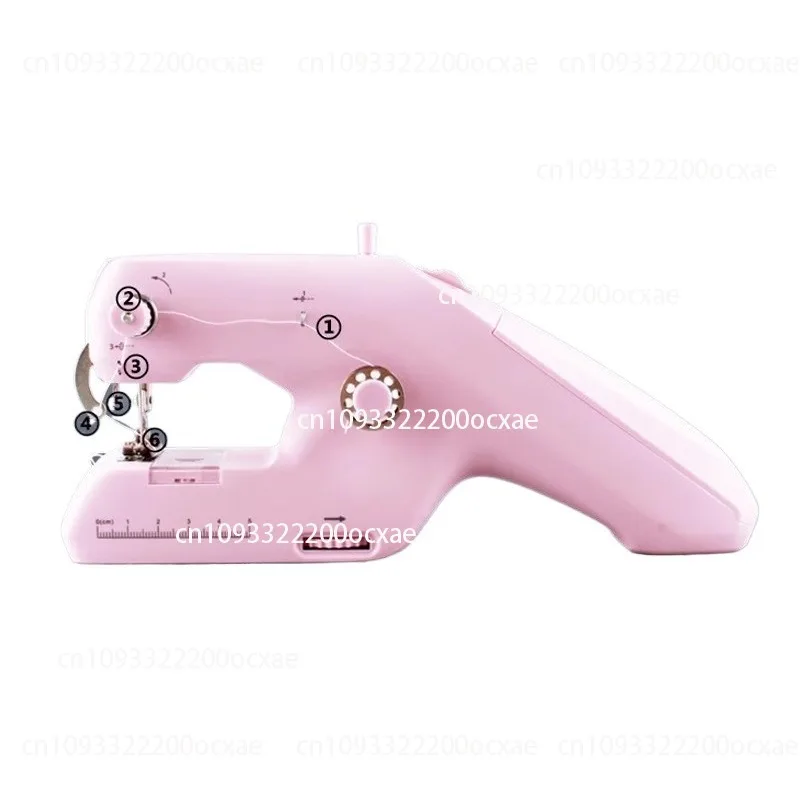 

Fully automatic handheld double-line small electric sewing machine household small mini desktop simple sewing machine