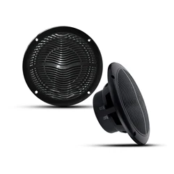 Herdio 2 uds 6,5 ''120W altavoces marinos 2 vías impermeables y resistentes a la intemperie altavoces estéreo para barcos al aire libre perfectos para ATV UTV