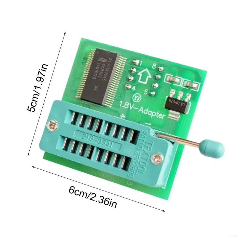 Y8AD CH341A 24 25 Series SOIC8 SOP8 Test Clip EEPROM BIOS USB Programmer Module For EEPROM 93CXX 25CXX 24CXX