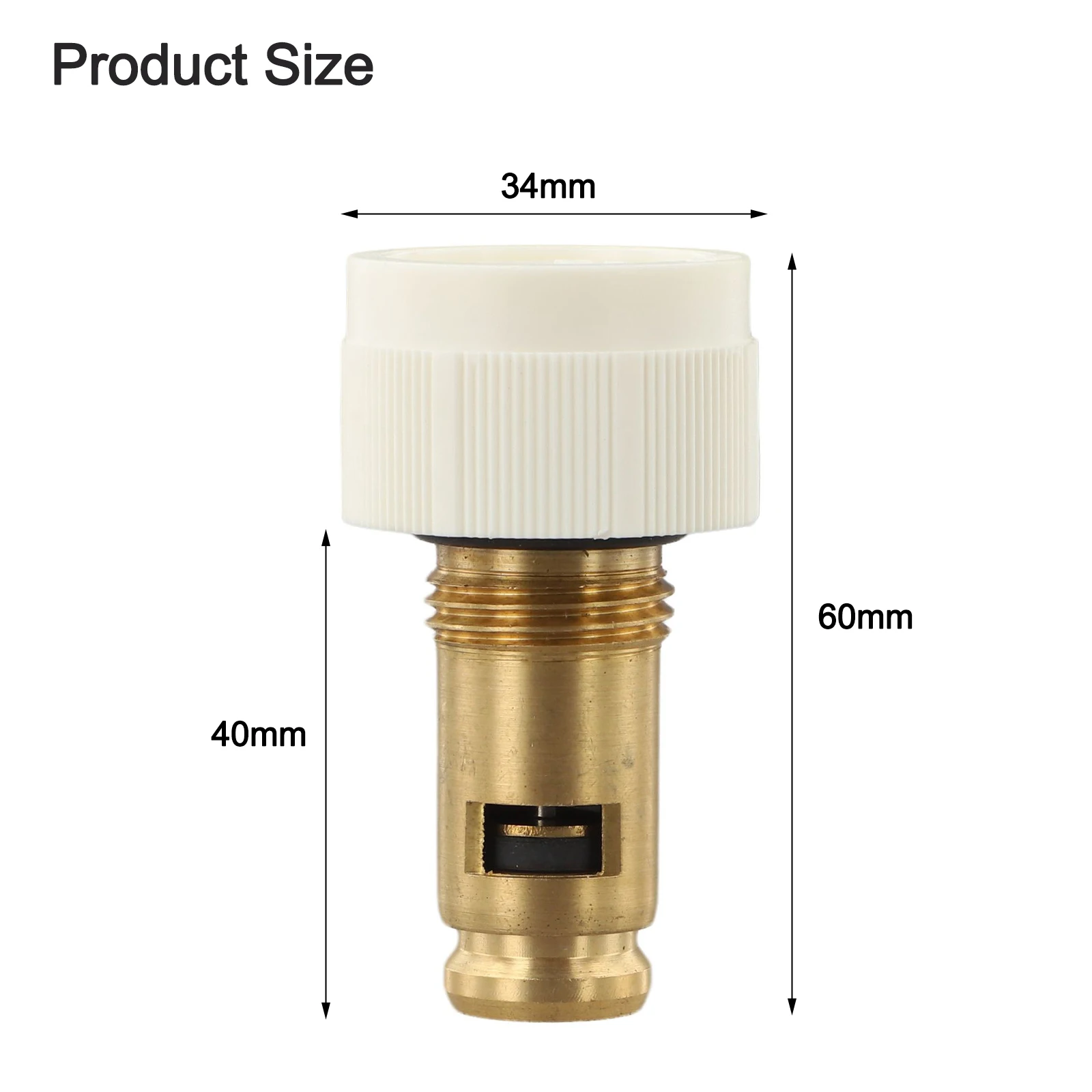 Home Heating Heating System Protective Cap Easy Install Radiator Valve M30x1.5 Diameter Rust Resistant Wear Resistant