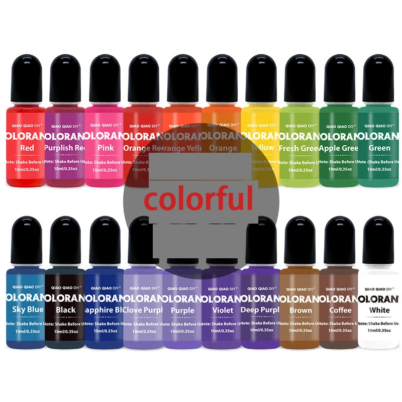 20 ألوان شمعة الشمع صبغ الصباغ غير سامة DIY بها بنفسك الصويا شمعة الشمع الصباغ الروائح صبغ المعطرة شمعة جعل العطر 10 مللي