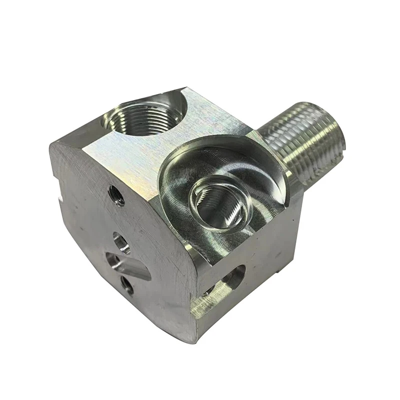 

Custom CNC Machined Aluminum Hydraulic Joints - Precision Milling Services for Aluminum Hydraulic Fittings