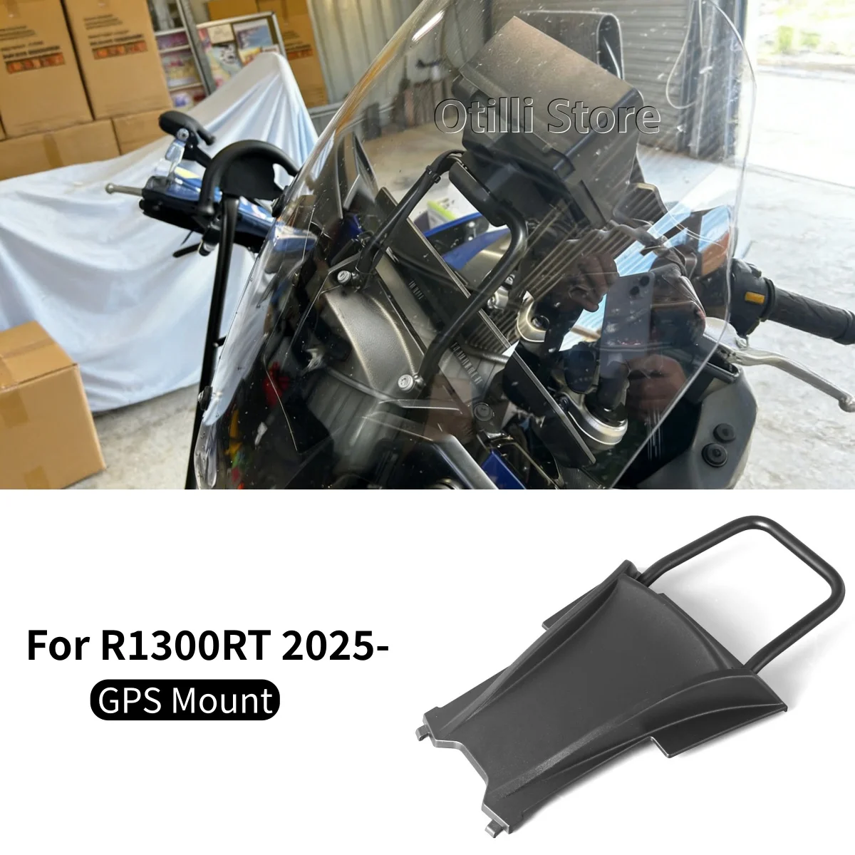 

Motorcycle Accessories GPS Mount Stand Navigation Bracket R1300 RT Phone Holder For BMW R1300RT r1300rt R1300 RT 2025 2026