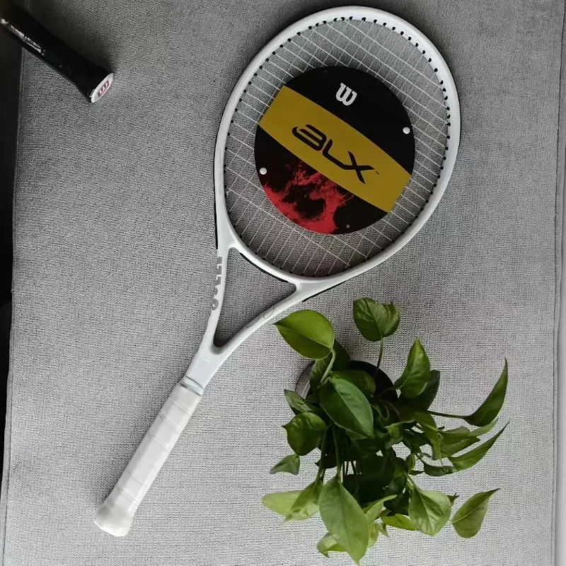 2025 جديد لمضرب التنس ويلسونز توازن كامل من الكربون المهنية للرجال والنساء دورة جامعية للمبتدئين ربط الحبل