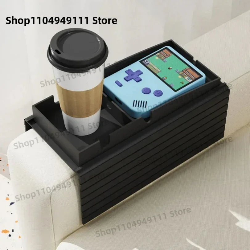 Porte-gobelet de canapé antidérapant en Silicone, dessous de verre, fauteuil inclinable, support organisateur de télécommande, plateau d'accoudoir de canapé