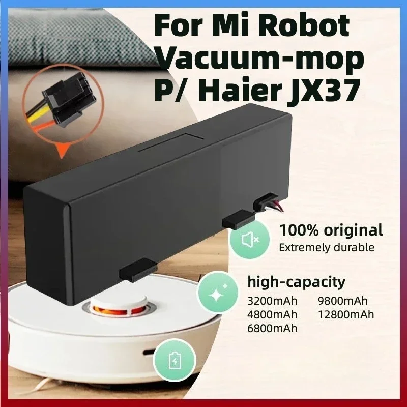 

Оригинальный аккумулятор 14,8 В STYTJ02YM для Xiaomi Mijia LDS/Mi Robot Vacuum-Mop P/2S/Hairer JX37, аксессуары для роботов-пылесосов