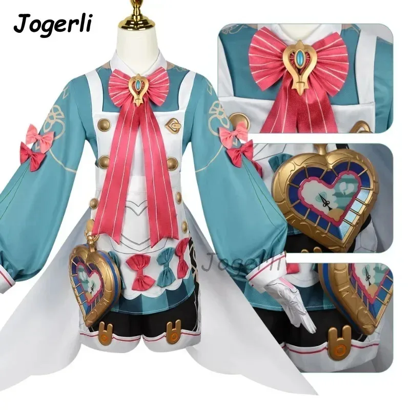 

Genshin Impact Sigewinne Cosplay Costumes Fontaine Game Women Fortress of Meropide Nurse Anime High Quality Accessory Wigc;6,r'8