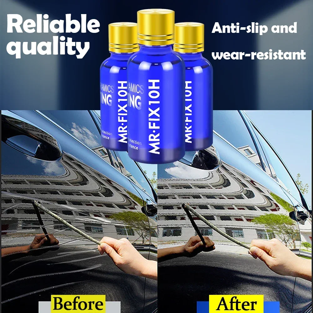 Revêtement céramique super hydrophobe, polissage, avertir, entretien de la peinture, durabilité, anti-corrosion, cristal plaqué, liquide de voiture,