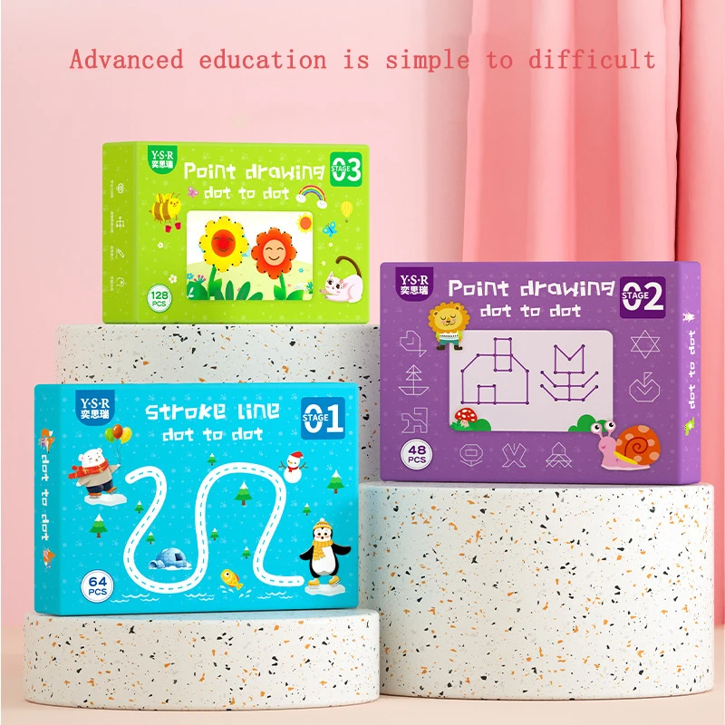 Reusable Magical Tracing Workbook Practice Copybook for Kids Pen Control Training Book Children Montessori Drawing Education Toy