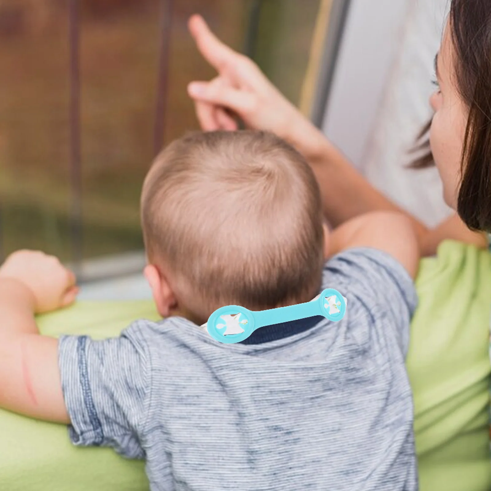 

6Pcs Adjustable Baby Bib Clips Stable Secure Bib Holders for Newborn Infant Feeding Mealtime Travel Toy Stroller Clips