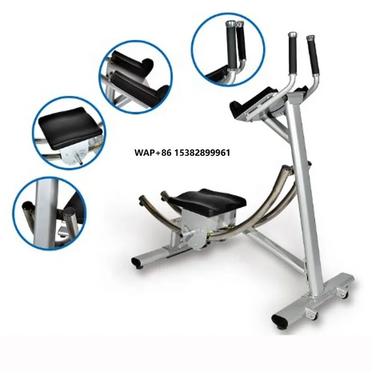 

Fitness Gym Equipment ab Coaster Abdominal Rolling Machine