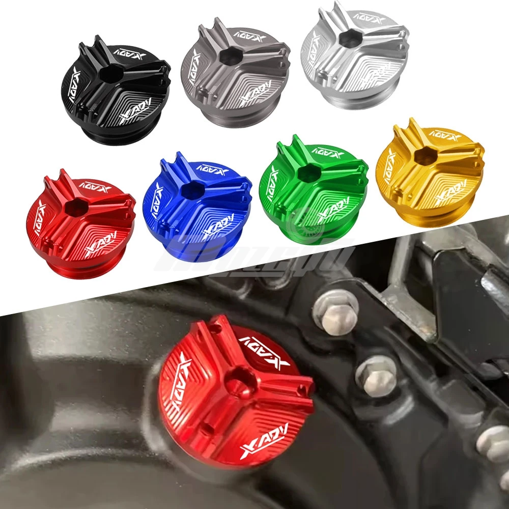 

M19*2.5 Motorcycle Engine Oil Cup Fuel Filler Tank Cap Cover For Honda XADV750 X-ADV 750 X ADV XADV 750 2017-2026 2025 2024 2023