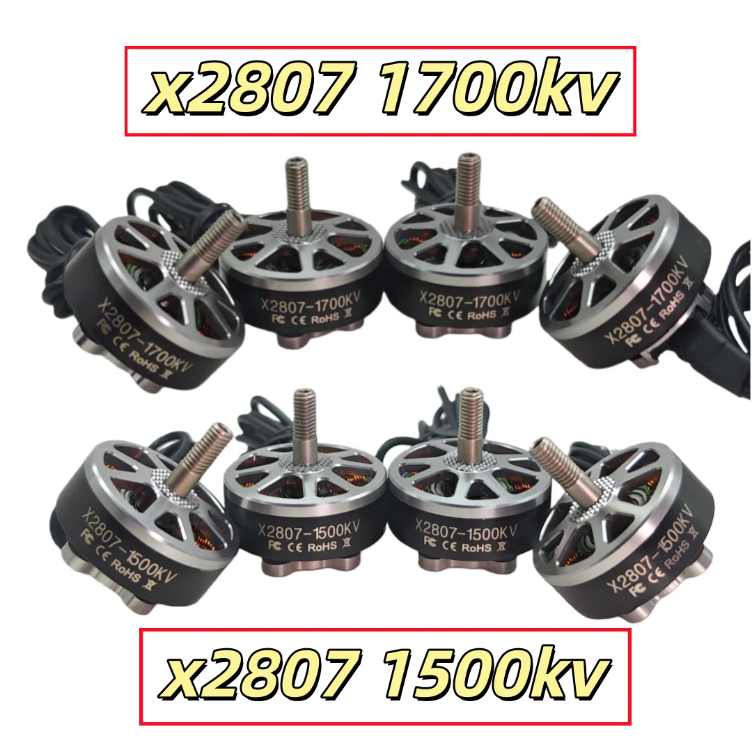 x2807 motor 2807 1500kv 2807 1700kv 3S-5S x2807 Borstelloze Motor voor Mark4 FPV Freestyle 7 inch Lange Afstand LR7 Drones