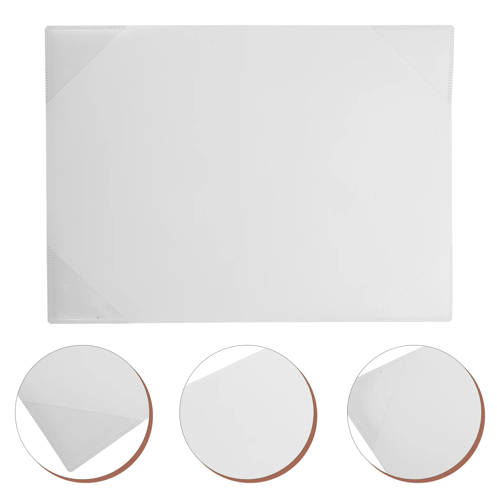 

A4 Magnetic Folder Transparent Paper Protector for Office Use Document Folder For Office Ideal Inspection Records Data Storage