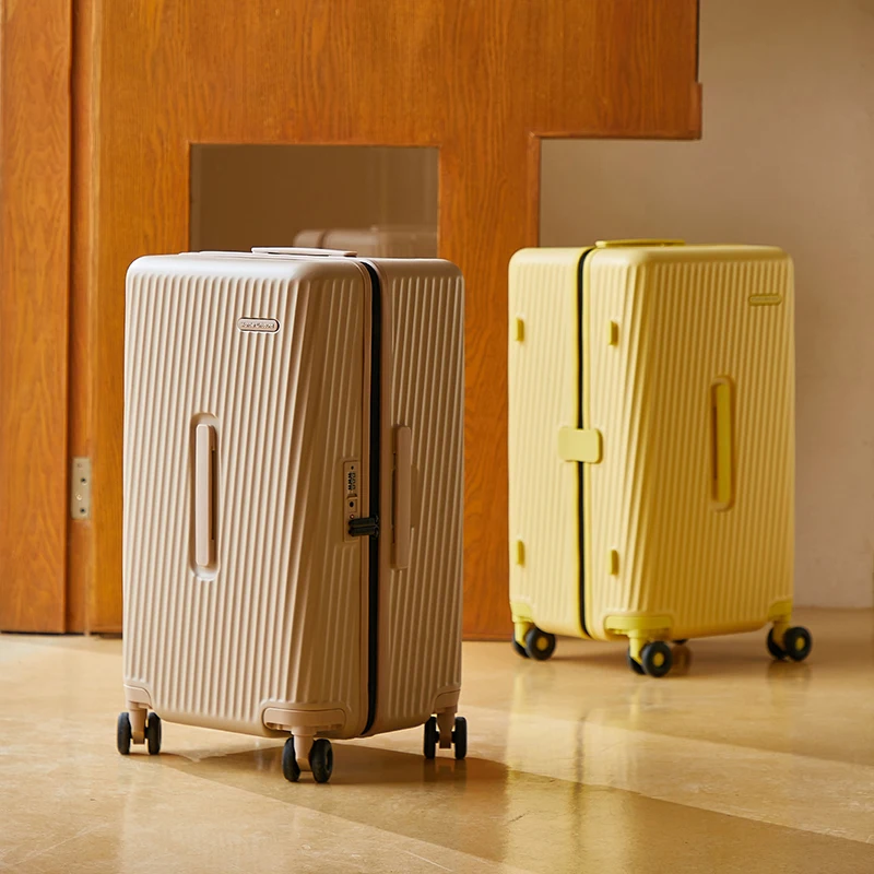 High Quality Travel Suitcases On Wheels Large Capacity 24/26/28/30 Inch Trolley Luggage Carrier Reinforced Durable Boarding Box
