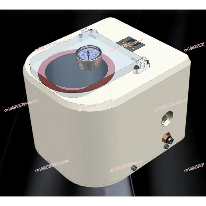 Integrated Intelligent Vacuum Defoaming Barrel Machine Digital Display for Silicone Epoxy Resin DIY Craft Degassing