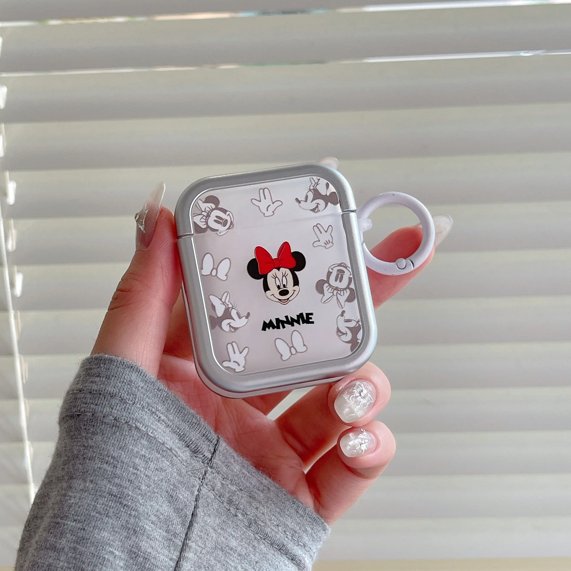 3D น่ารักการ์ตูน Mickey Minnie เมาส์หูฟังสําหรับ AirPods Pro 2rd สําหรับ AirPods 1 2 3 ไร้สายบลูทูธป้องกันกรณี