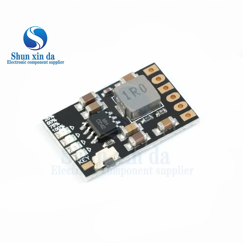 2A 5V Charge Discharge Integrated 3.7V 4.2V Lithium Battery Boost Mobile Power Protection Diy Electronic PCB Board Module