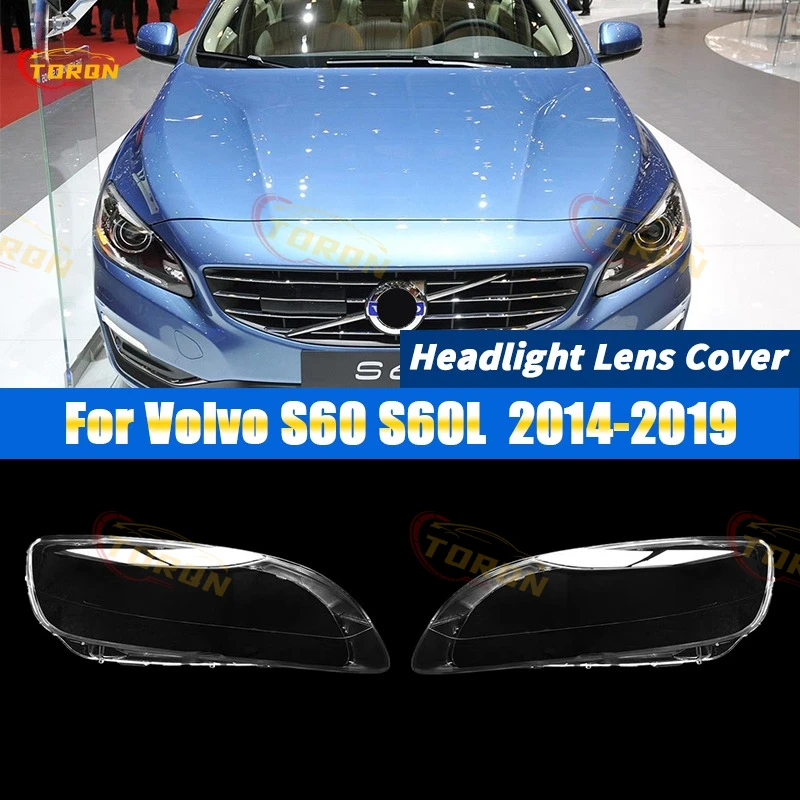 

For Volvo S60 S60L 2014 2015 2016 2017 2018 2019 Car Headlight Cover dust cover for headlights car accessories automobil parts