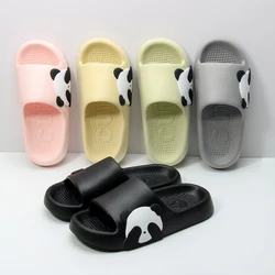 House Slipper Women Panda clapper Cute Cloud Sandals Summer Flip Flops Beach Slides Home Room Shoes Men Male Flat Female Eva