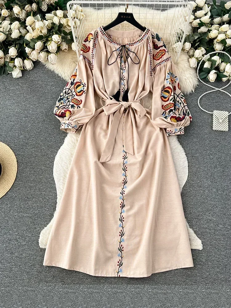 Boho Dress Women Vi…