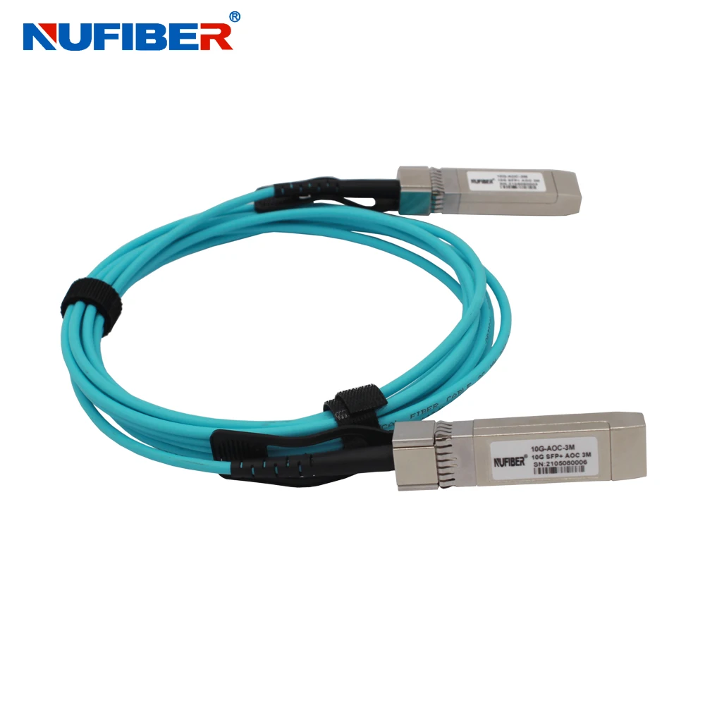 High Speed 10G SFP+ AOC Active Optical Cable OM3 Multi-mode Fiber Patch Cord 2-20M Compatible Network Cable for Data Center FTTX