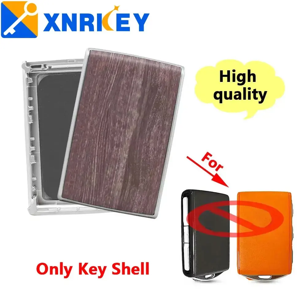 XNRKEY-funda para llave de coche remota, carcasa de plástico esmerilado para Volvo S60, V60, S90, V90, XC40, C40, XC60, XC90