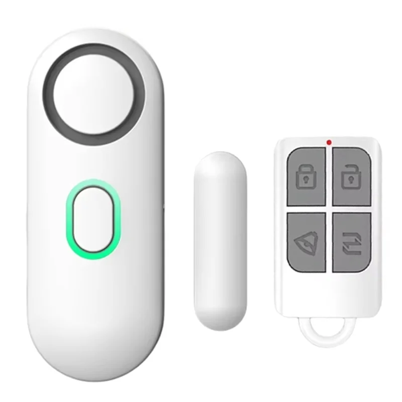 

【BRAND NEW】Wireless Security Alarm System Door Window Sensor 120Db Anti-Theft Remote Control Smart For Kids Cabinet Home Protect