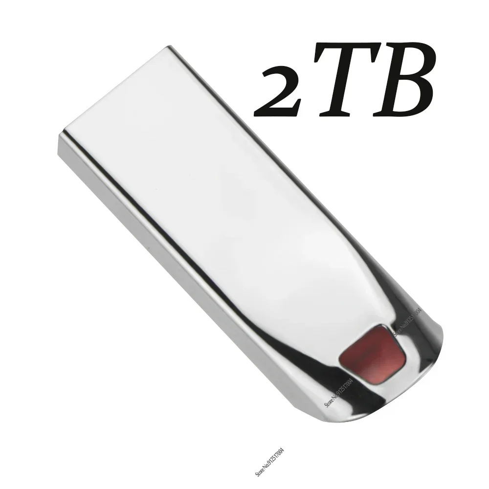 Metal Usb 3.0 Pen Drive 2TB Usb Flash Drives 1TB High Speed Pendrive 512GB Portable SSD Memoria Usb Flash Disk TYPE-C Adapter