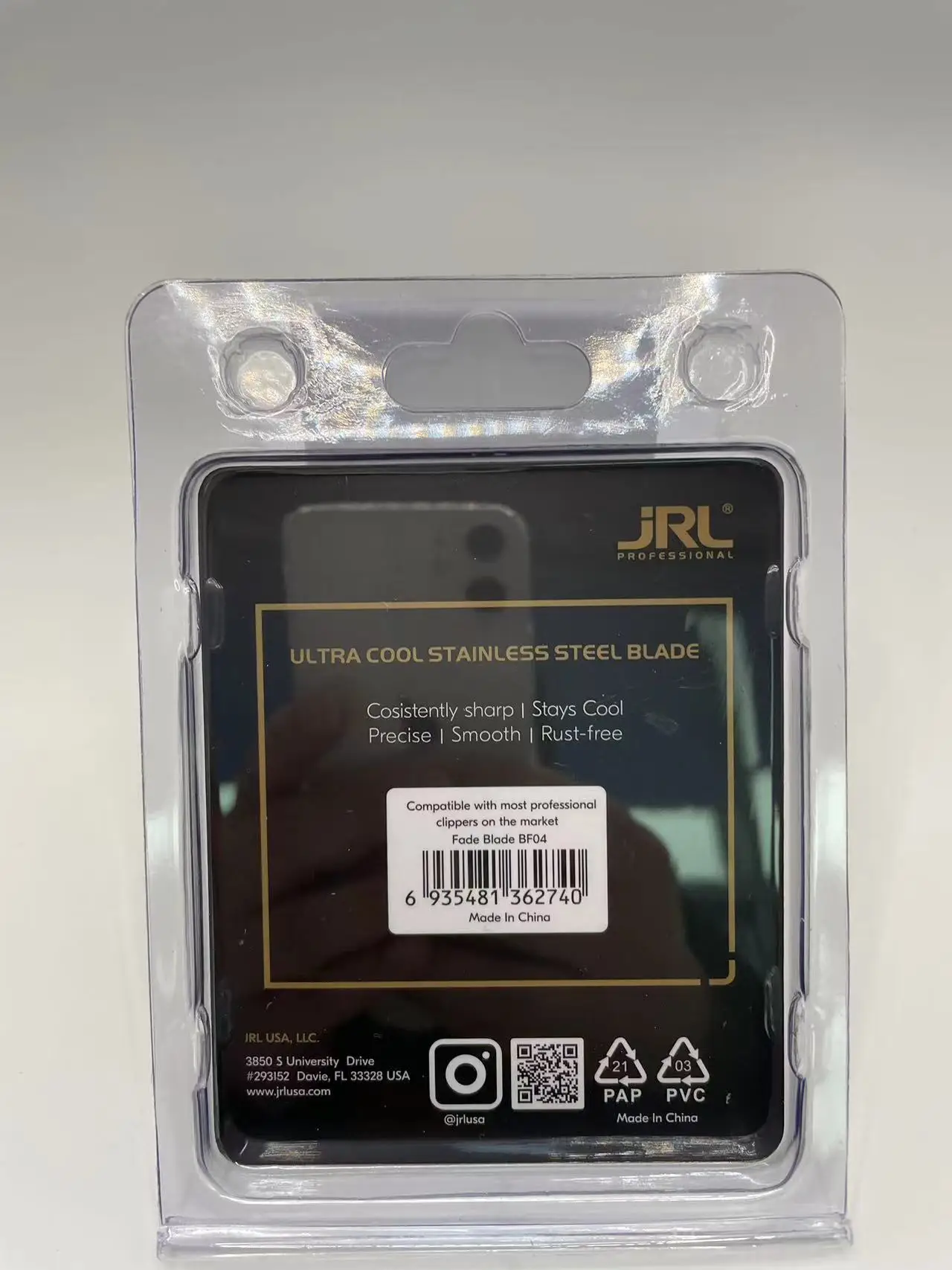 Original JRL2020C Professioneller Haarschneider Standard verblasst ultradünne Edelstahl-Keramikklinge 2020T Trimmer-Ladestation – Detail 3