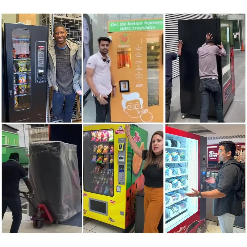 Flower Vending Machine Shopping Mall Fresh Refrigerated Floral Vending Machine Automatic Flower Bouquet Dispenser for Mexico
