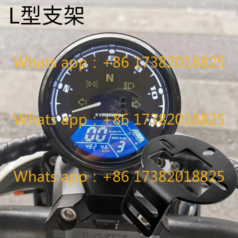 Non-blackstone pointer meter, electric vehicle retro modified display LCD meter, remote drive one-line communication