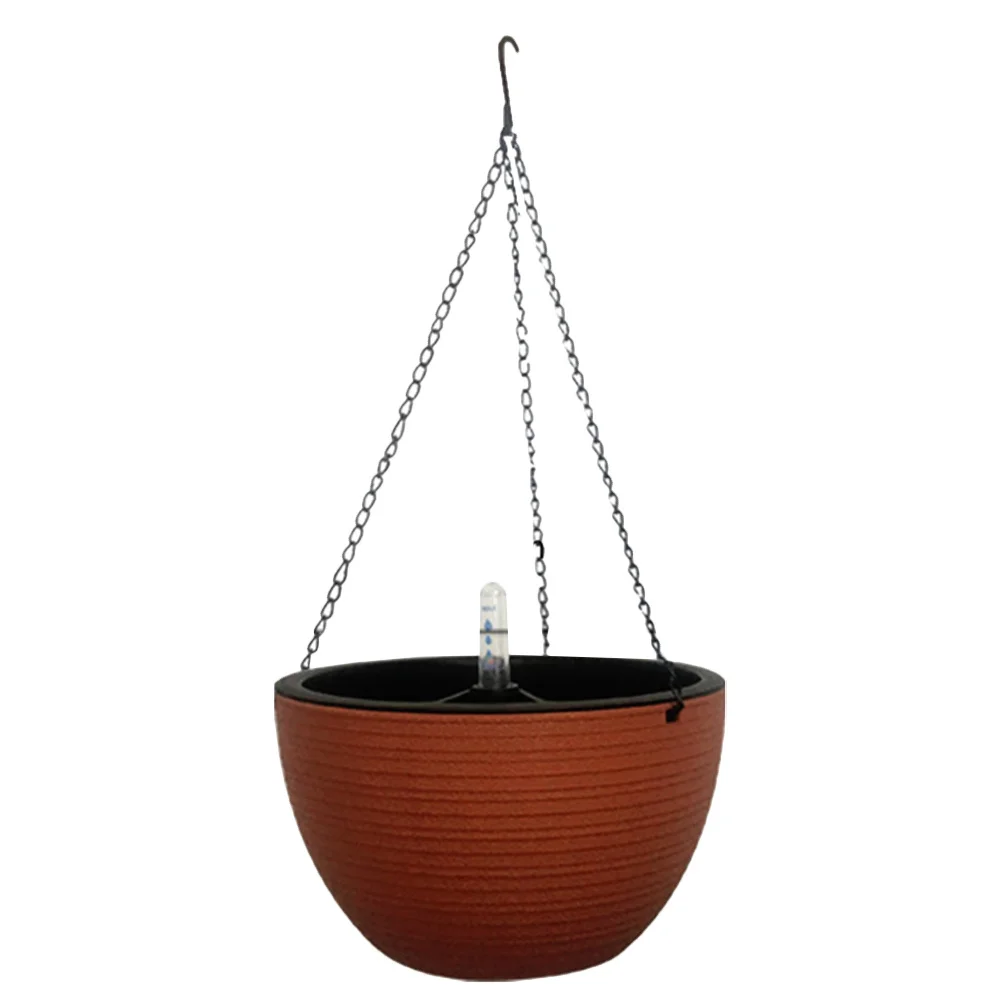 

Automatic Watering Hanging Flower Pot Large Indoor Outdoor Garden Decor Wall Mount Planter Basket For Balcony Patio Plants