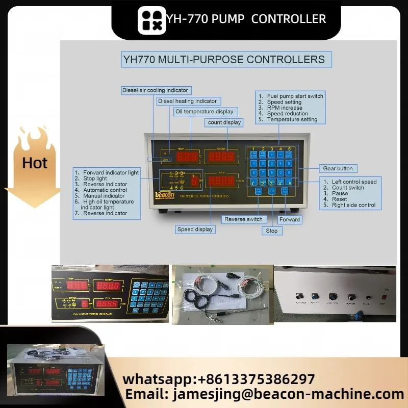 Global Diesel Yh-770 12psb Diesel Test Bench Test Bench Control Instrument Test Bench Controller