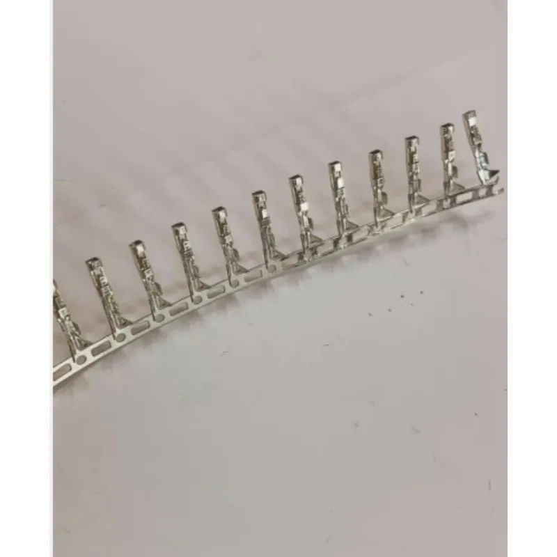 Conector Terminal Dupont Jumper, Metal Crimp Pin, 2,54mm, 100pcs