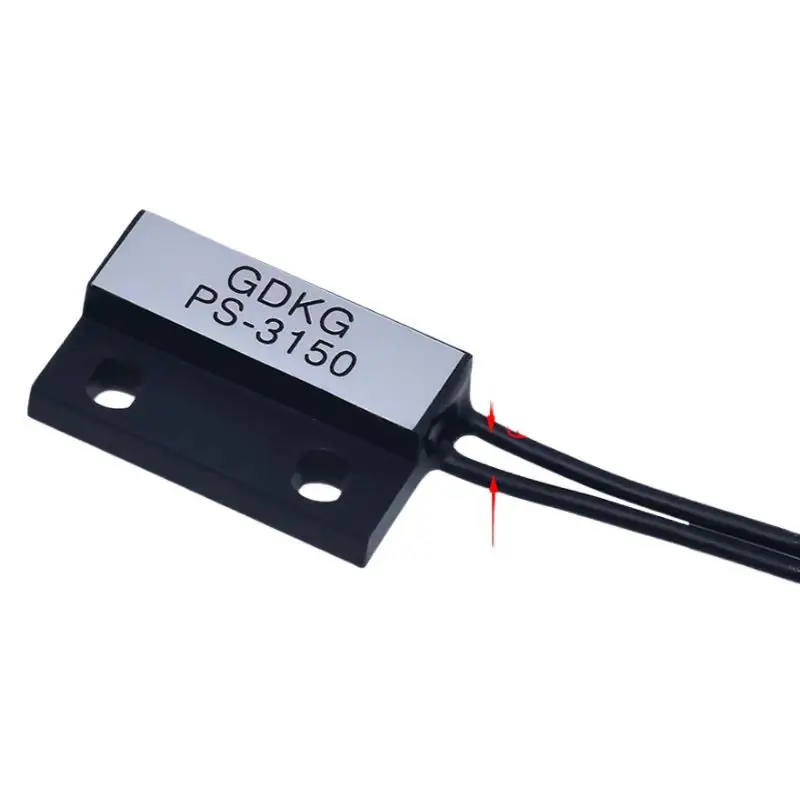 

Нормально открытый бесконтактный переключатель, магнитный датчик, герконовый переключатель для контактов дверного окна, провод 30 см