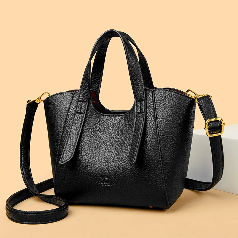 

Большая сумка-ведро Capaci, женская сумка через плечо, модная универсальная сумка Sli, новинка 2025, полиэстер Sle