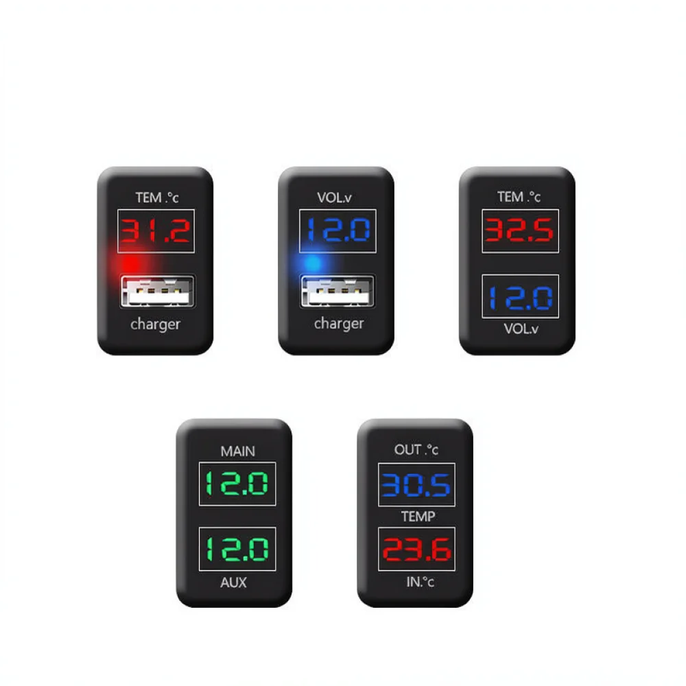 Power Supply Tester - Cargador USB Rápido para Automóvil, para
