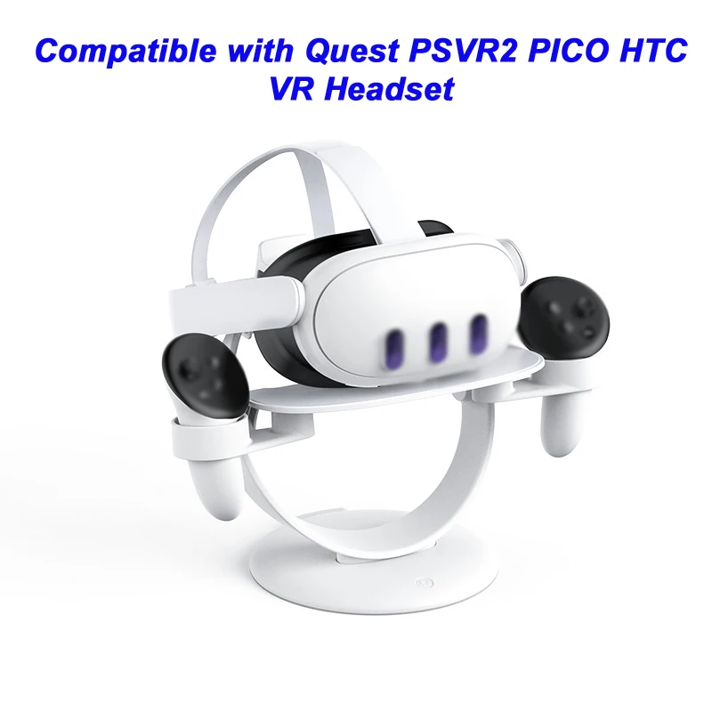 Universal VR Headset Stand Compatible with Quest 3 Vision Pro Pico 4 VR Headset Virtual Reality for Oculus Quest 2 Accessories