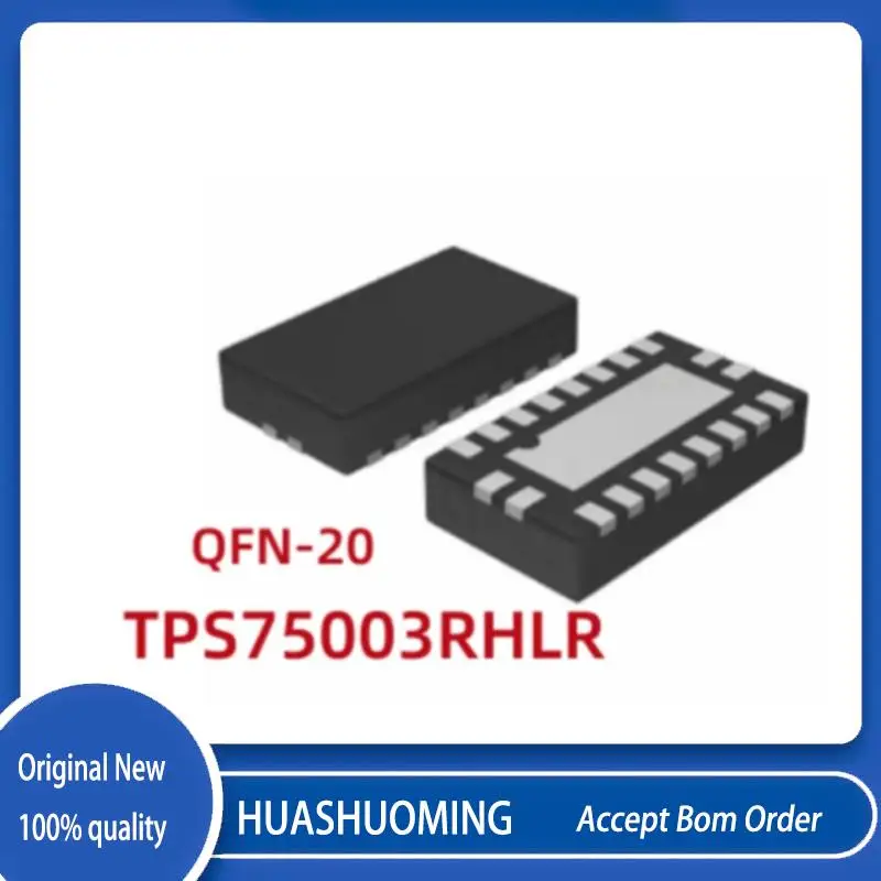 10Pcs/Lot TPS75003RHLR TPS75003RHL TPS75003RHLT TPS75003  75003 MAX16814B 16814B   QFN20