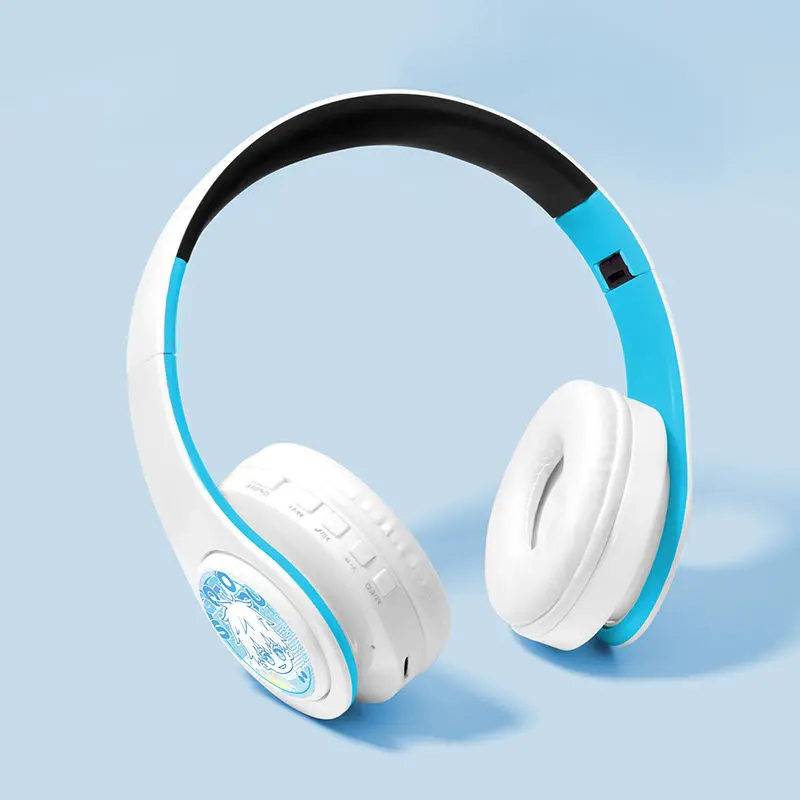 

Gojo Satoru Anime Wireless Headphone Head Mounted Card Inserting Foldable True Wireless Bluetooth Earphones