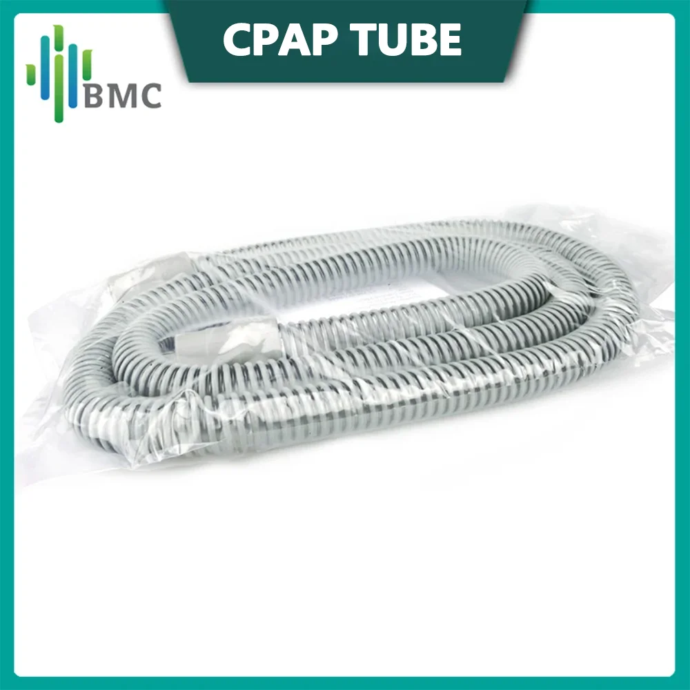 BMC CPAP TUBE Tubing BMC CPAP Auto CPAP APAP BiPAP respiratore lunghezza del tubo colore grigio accessori per macchine per la respirazione maschera per il sonno