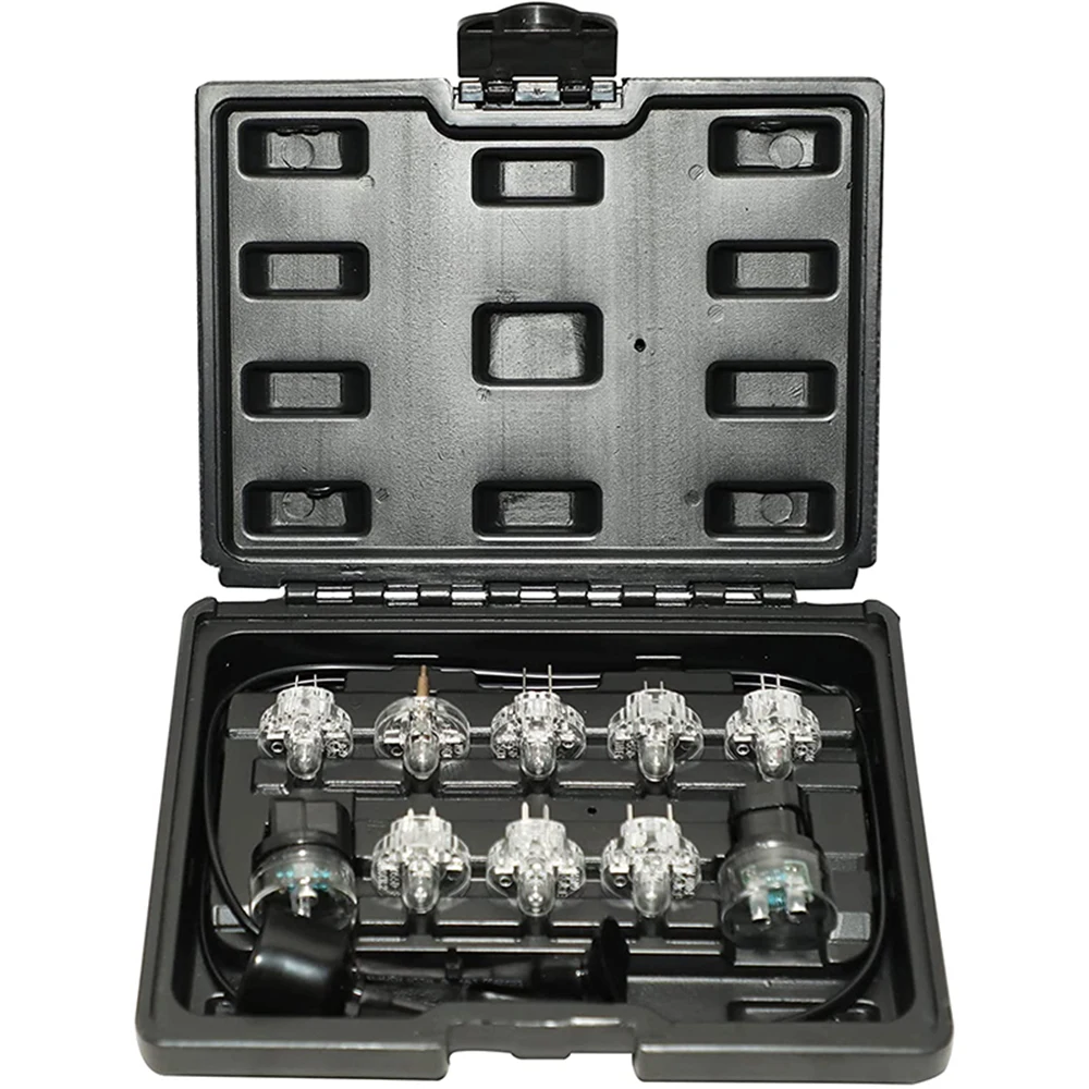 

Fuel Injector Noid Light Test Kit Noid Lites IAC Tester Compatible with GM PFI/TBI/SCPI/Multec2 Replacement for Ford TBI