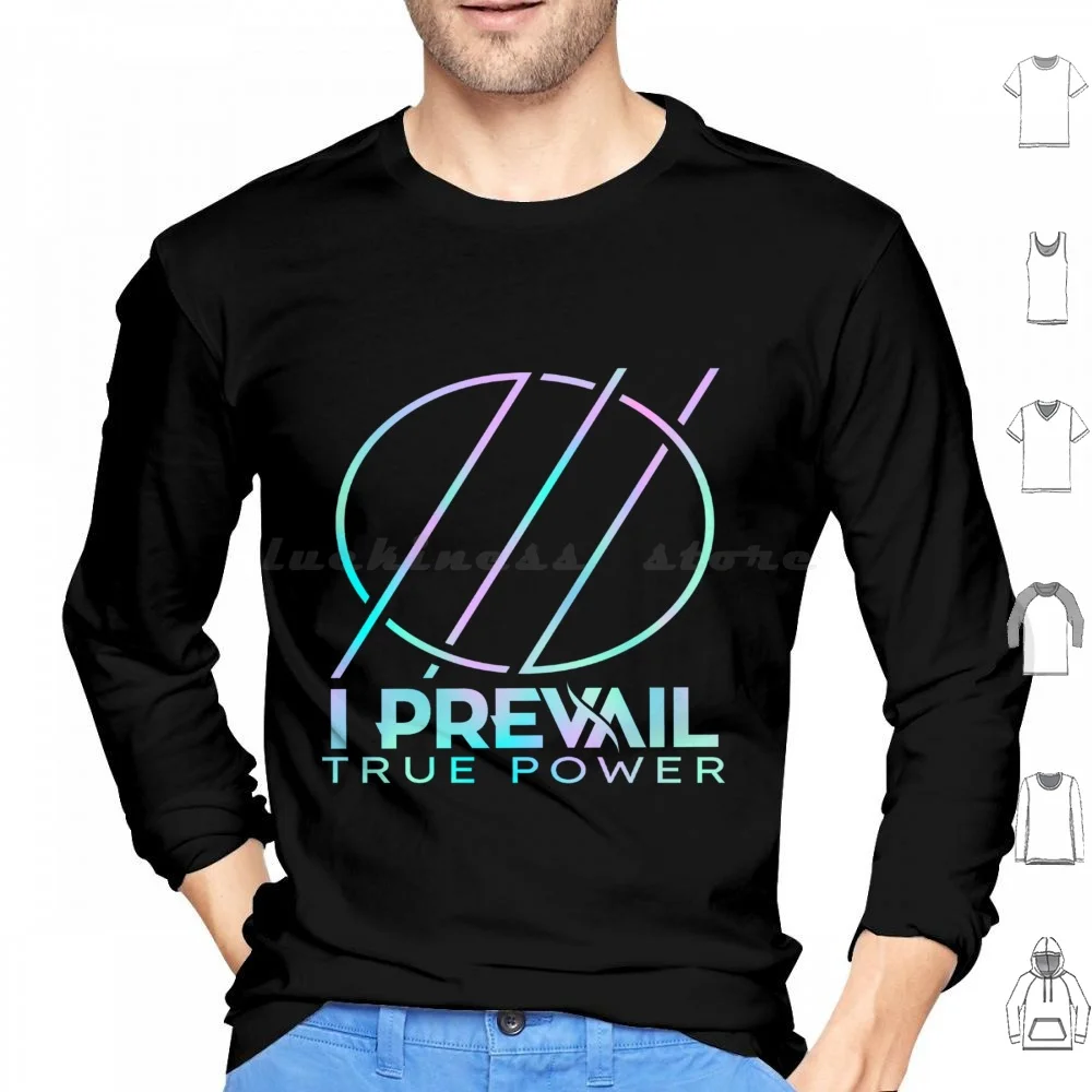 

I Prevail Толстовки с длинным рукавом I Prevail Traumatic Trauma Blank Space True Power