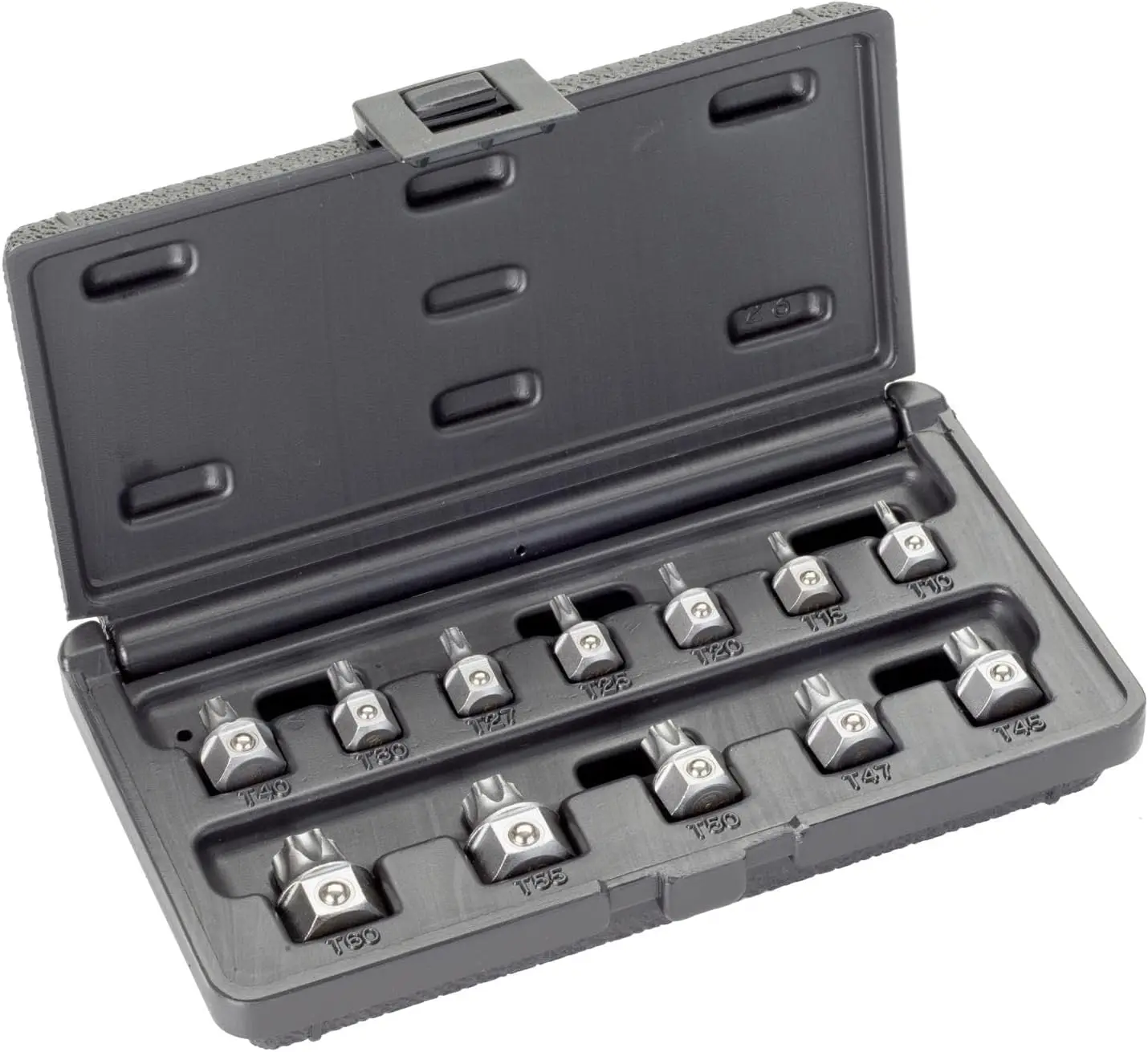 

Professional Torx Bit Set with Case, 10-Piece Precision Tools for Automotive and DIY Projects